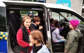 Straż Miejska z wizytą u najmłodszych (15)