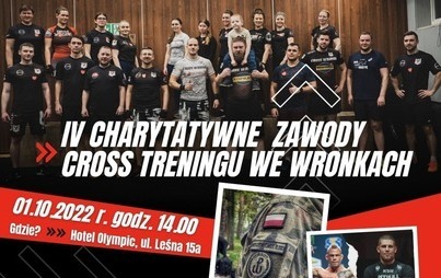 Zdjęcie do IV Charytatywne Zawody Cross Treningu we Wronkach 