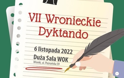 Zdjęcie do Wronieckie Dyktando - zapisy
