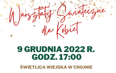 Zdjęcie do Warsztaty Świąteczne dla Kobiet 