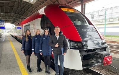 Zdjęcie do Poznańska Kolej Metropolitalna dotarła do Wronek 