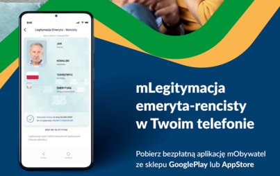 Zdjęcie do mLegitymacja emeryta-rencisty w Twoim telefonie 
