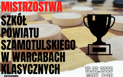 Zdjęcie do Mistrzostwa Szk&oacute;ł Powiatu Szamotulskiego w Warcabach Klasycznych