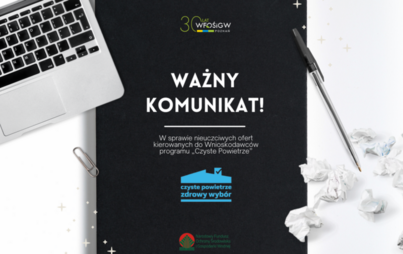 Zdjęcie do &bdquo;Czyste Powietrze&rdquo; &ndash; uwaga na nieuczciwe oferty! 