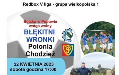 Zdjęcie do Mecz: MKS Błękitni Wronki &ndash; ChKS Polonia Chodzież 