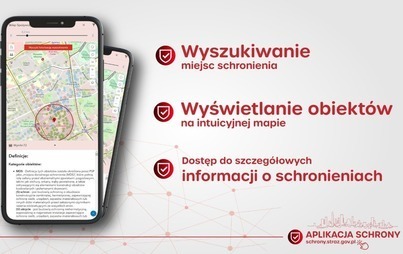 Zdjęcie do Znajdź miejsce doraźnego schronienia &ndash; aplikacja &bdquo;Schrony&rdquo;  