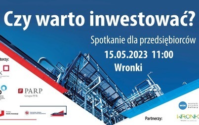 Zdjęcie do Spotkanie dla przedsiębiorc&oacute;w - &bdquo;Czy warto inwestować?&rdquo;