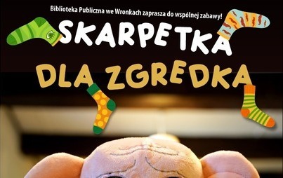 Zdjęcie do Biblioteka we Wronkach zaprasza do udziału w zabawie &bdquo;Skarpetka dla Zgredka" 
