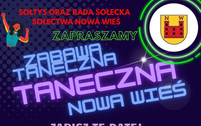 Zdjęcie do Zabawa taneczna w Nowej Wsi 