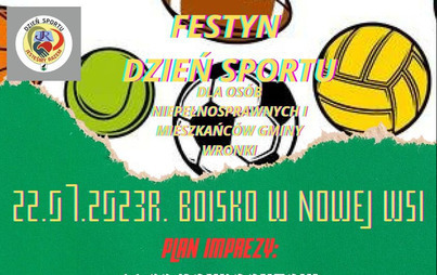 Zdjęcie do Dzień Sportu ze Stowarzyszeniem na Rzecz Os&oacute;b Niepełnosprawnych &bdquo;Jesteśmy Razem&rdquo; 