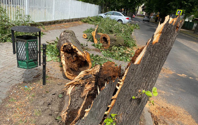 Zdjęcie do Strażacy walczą dzielnie ze skutkami nawałnicy 