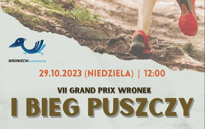 Zdjęcie do VII Grand Prix Wronek &ndash; zapisy na I Bieg Puszczy 
