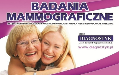 Zdjęcie do Bezpłatna mammografia dla kobiet urodzonych w latach 1954-1973 