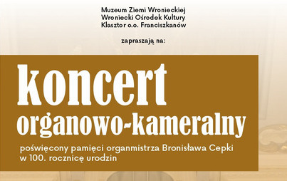 Zdjęcie do Koncert organowo-kameralny