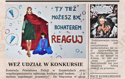 Zdjęcie do &bdquo;I Ty możesz zapobiegać przemocy!&rdquo; &ndash; Konkurs Komendy Powiatowej Policji 