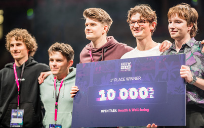 Zdjęcie do Wroniecki sukces na największym hackathonie w Europie