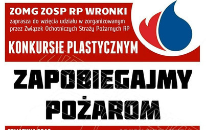 Zdjęcie do Zapobiegajmy Pożarom - konkurs plastyczny 