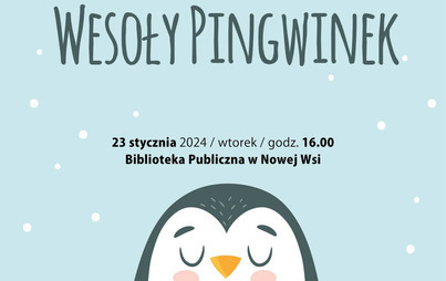 Zdjęcie do Wesoły pingwinek &ndash; zajęcia plastyczne dla dzieci