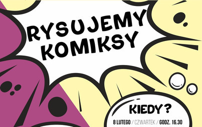 Zdjęcie do Rysujemy komiksy w bibliotece