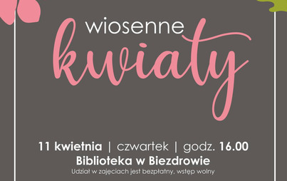Zdjęcie do &bdquo;Wiosenne kwiaty&rdquo; &ndash; zajęcia plastyczne dla dzieci