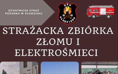Zdjęcie do Strażacka zbi&oacute;rka złomu i elektroodpad&oacute;w 