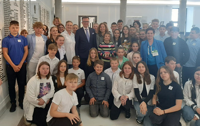 Zdjęcie do Uczniowie biezdrowskiej szkoły z wizytą w Sejmie RP 