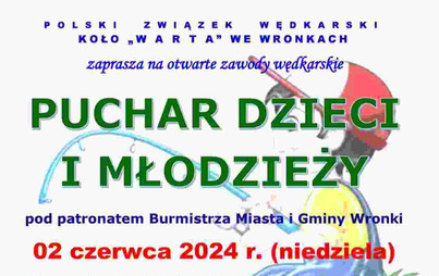 Zdjęcie do Zawody wędkarskie &bdquo;Puchar Dzieci i Młodzieży&rdquo; 