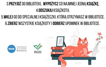 Zdjęcie do Książkoty - wakacyjna zabawa dla wszystkich, kt&oacute;rzy lubią książki, spacery, zagadki i&hellip; koty!&nbsp;