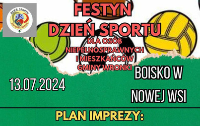 Zdjęcie do Dzień Sportu ze Stowarzyszeniem na Rzecz Os&oacute;b Niepełnosprawnych &bdquo;Jesteśmy Razem&rdquo;