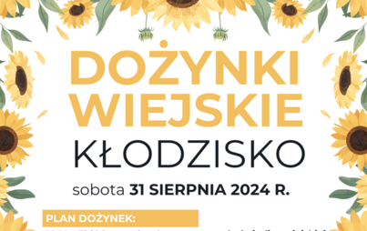 Zdjęcie do Dożynki wiejskie w Kłodzisku 