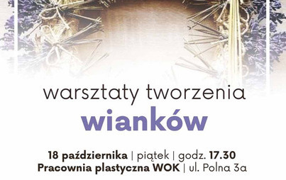 Zdjęcie do Warsztaty tworzenia wiank&oacute;w dla dorosłych 