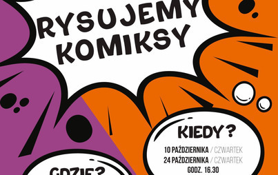 Zdjęcie do Warsztaty rysowania komiks&oacute;w we wronieckiej bibliotece 