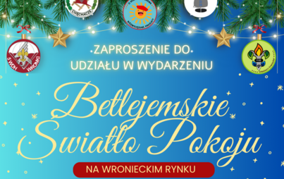 Zdjęcie do Betlejemskie Światło Pokoju na wronieckim Rynku