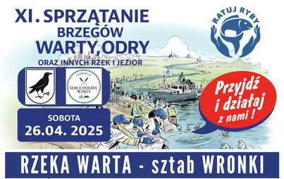 Zdjęcie do XI Sprzątanie Brzeg&oacute;w Warty i Odry oraz innych rzek i jezior w Polsce 