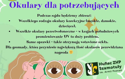 Zdjęcie do Zbi&oacute;rka okular&oacute;w dla potrzebujących 