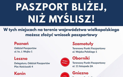 Zdjęcie do Paszport bliżej, niż myślisz!  