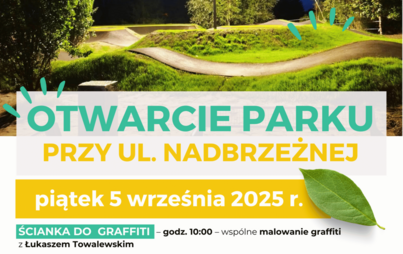 Zdjęcie do Otwarcie parku przy ul. Nadbrzeżnej