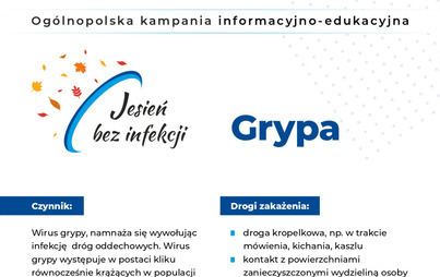 Zdjęcie do &bdquo;Jesień bez infekcji&rdquo; &ndash; kampania informacyjno-edukacyjna Gł&oacute;wnego Inspektoratu Sanitarnego 