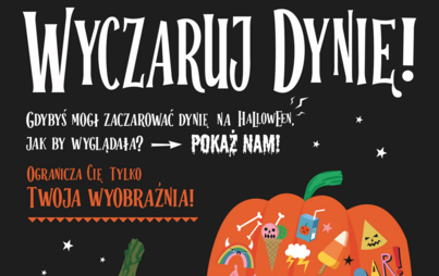 Zdjęcie do Wyczaruj dynię z Wronieckim Ośrodkiem Kultury 