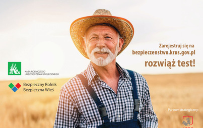 Zdjęcie do Og&oacute;lnopolski Konkurs Testowy z Zakresu Bezpiecznej Pracy w Gospodarstwie Rolnym 