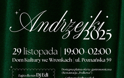 Zdjęcie do Andrzejki we Wronieckim Ośrodku Kultury