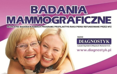 Zdjęcie do Bezpłatna mammografia dla kobiet w wieku 45-74 lat