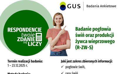 Zdjęcie do GUS - badania rolne 