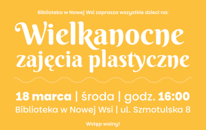 Zdjęcie do Wielkanocne zajęcia plastyczne dla dzieci