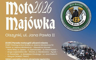 Zdjęcie do Moto Maj&oacute;wka 2026 we Wronkach!  