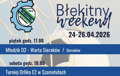 Zdjęcie do Błękitny weekend pełen sportowych emocji!