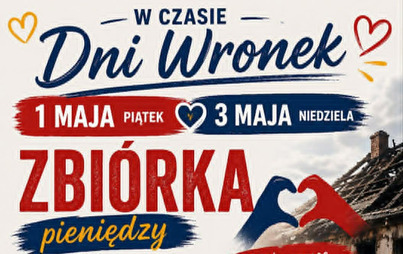 Zdjęcie do Zbi&oacute;rka dla pogorzelc&oacute;w z Ćmachowa podczas Dni Wronek