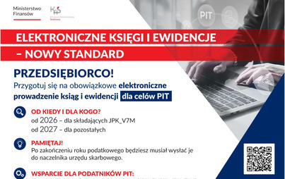 Zdjęcie do Elektroniczne księgi i ewidencje &ndash; nowy standard