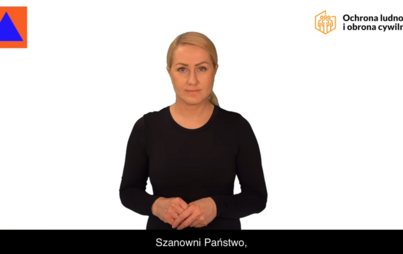 Zdjęcie do Poradnik bezpieczeństwa w Polskim Języku Migowym