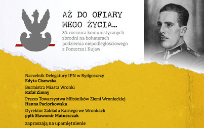 Zdjęcie do Upamiętnienie kpt. Alojzego Bruskiego
